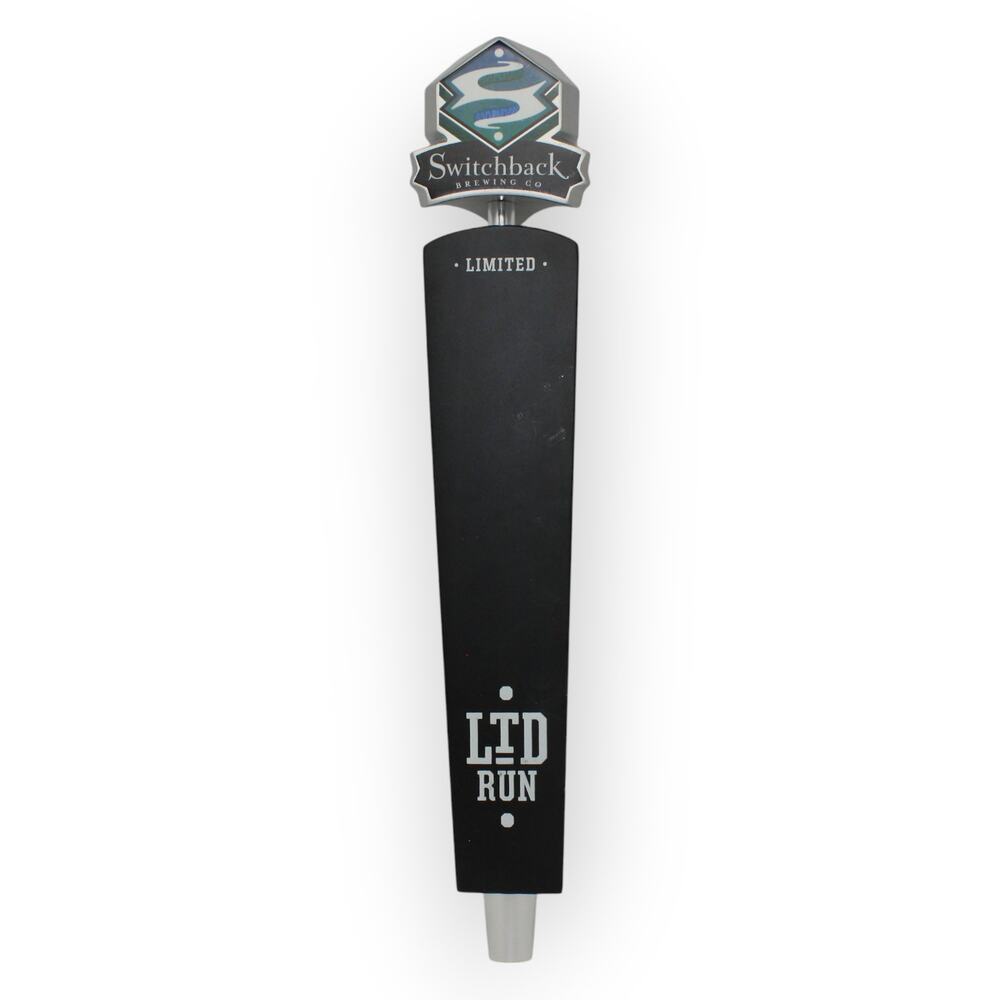 Switchback Brewing Limited LTD Run Craft Beer Tap Handle Burlington Vermont Ale